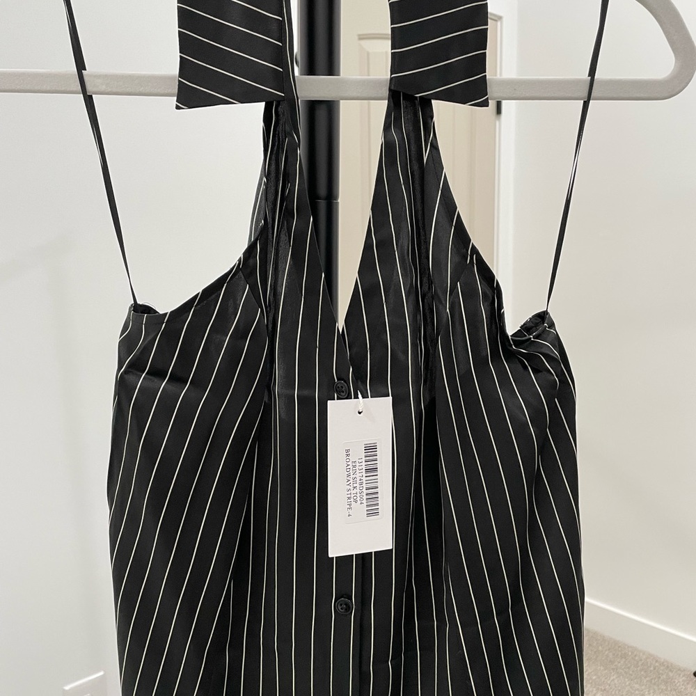 Reformation Erin Silk Top